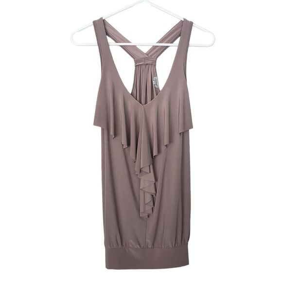 3 for $25 Bootlegger Kismet Taupe beige tank top medium - Picture 1 of 6